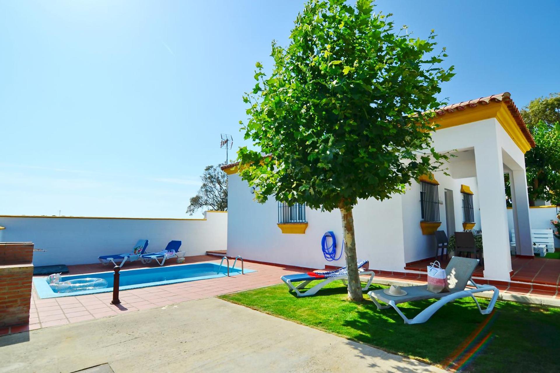 קדיז Chalet Chaparrillo Conil Alquileres Atardecer מראה חיצוני תמונה
